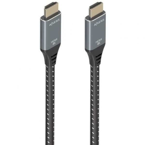 Kabel HDMI Aisens A150-0877 7 m Svart/Grå