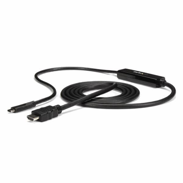 USB-C till HDMI Kabel Startech CDP2HDMM2MB Svart 2 m 4K Ultra HD