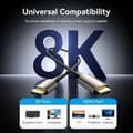 Miniatyrbild 4 av 5: Kabel DisplayPort till HDMI Vention HFPBAC