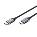 Miniatyrbild 1 av 3: Kabel HDMI Unitek C1628GY01-3M Svart Grå 3 m