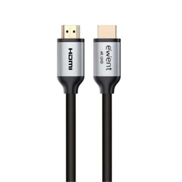 Kabel HDMI Ewent EC1346 4K 1,8 m Svart