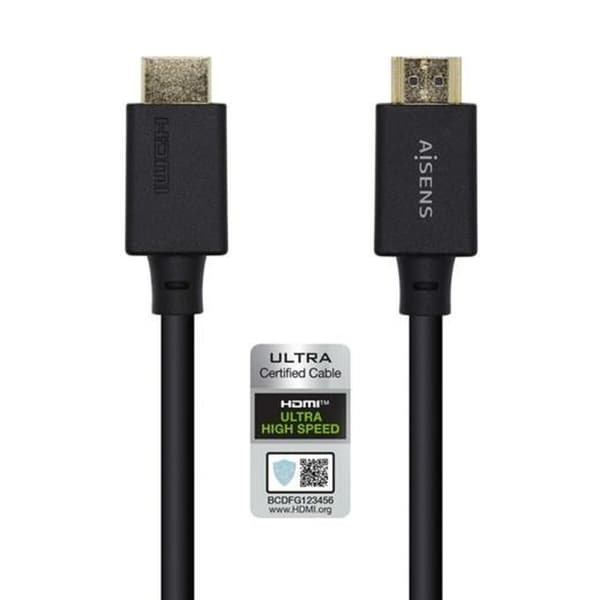 Kabel HDMI Aisens A150-0420 Svart 50 cm