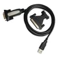 Miniatyrbild 3 av 3: USB till RS232 Adapter NANOCABLE 10.03.0002 1,8 m Svart 1,8 m