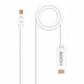 Miniatyrbild 1 av 3: Mini DisplayPort till HDMI Adapter NANOCABLE 10.15.4002 Vit 2 m