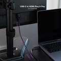 Miniatyrbild 11 av 11: USB-C till HDMI Kabel NANOCABLE 10.15.5102 1,8 m Svart