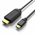 Miniatyrbild 2 av 5: Kabel HDMI Vention CGUBH 2 m Svart Gyllene