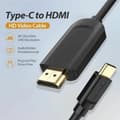 Miniatyrbild 1 av 5: Kabel HDMI Vention CGUBH 2 m Svart Gyllene