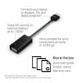 Miniatyrbild 3 av 11: Kabel HDMI HP H4F02AA#AC3 Svart