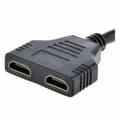 Miniatyrbild 3 av 4: Adapter HDMI till Dubbel HDMI GEMBIRD DSP-2PH4-04 Svart
