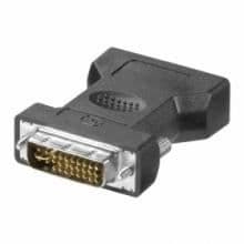 Dvi-i hane/Vga HD15 hona videoadapter