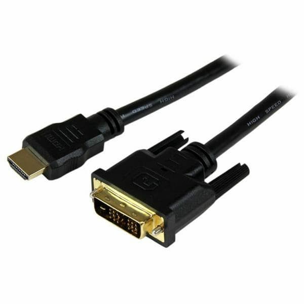 DVI-D till HDMI Adapter Startech HDDVIMM150CM 1,5 m Svart