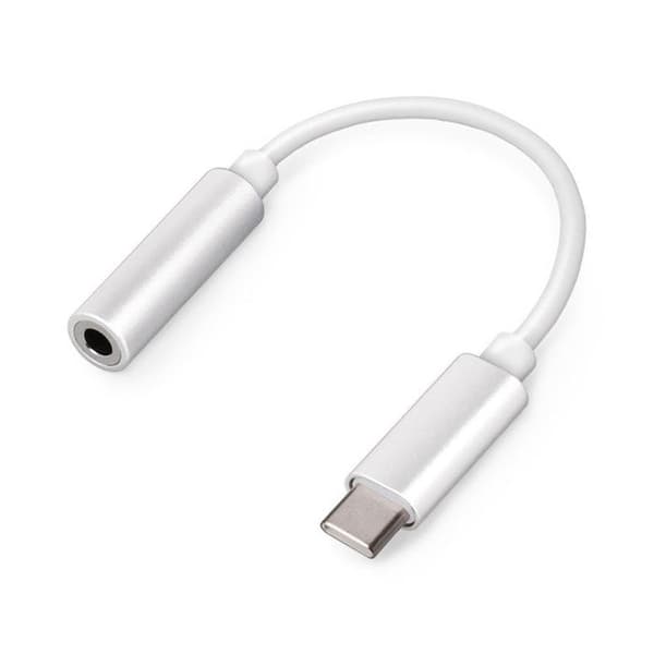 USB-C Hane till 3.5mm Hon Partel Silver