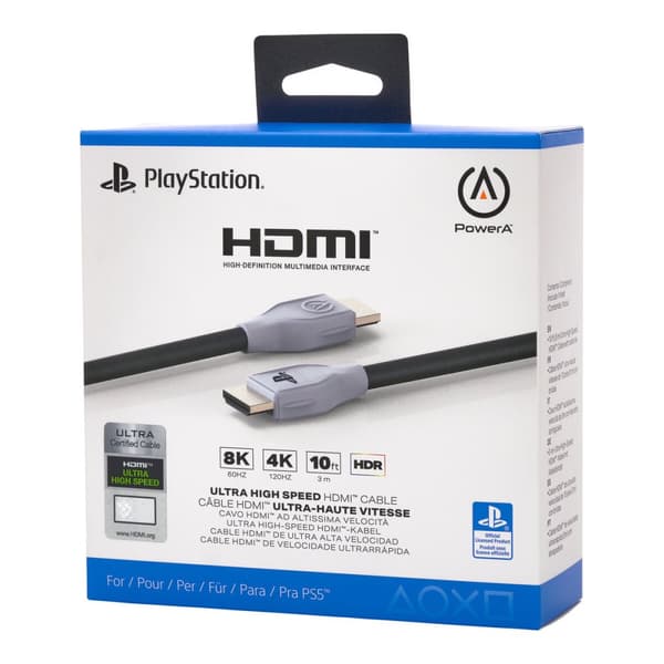 Kabel HDMI Powera 1520481-01 Svart/Grå 3 m