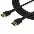 Miniatyrbild 1 av 3: Kabel HDMI Startech RHDMM1MP 4K Ultra HD 1 m Svart