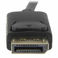 Miniatyrbild 4 av 4: Kabel DisplayPort till HDMI Startech DP2HDMM2MB           (2 m) Svart