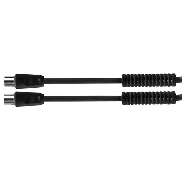 Antennkabel DCU 4331-DI Svart 1,5 m Vit