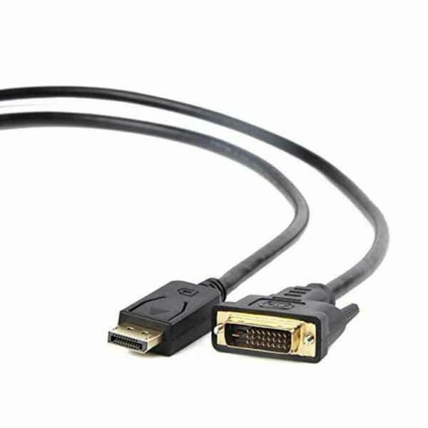 Adapter DisplayPort till DVI GEMBIRD CC-DPM-DVIM-6 1080 px 1,8 m Svart 1,8 m