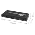 Miniatyrbild 1 av 11: HDMI-Brytare Qoltec 51798 Svart