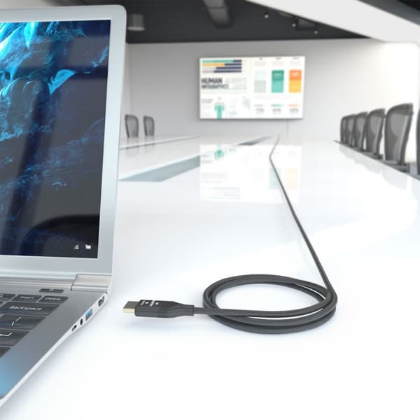 Kabel HDMI Aisens A153-0936 Svart 25 m