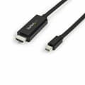 Miniatyrbillede 2 af 4: Mini DisplayPort til HDMI-adapter Startech MDP2HDMM3MB          3 m Sort