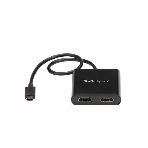 Dock Startech MSTCDP122HD 4K Ultra HD Sort