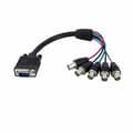 Miniatyrbillede 1 af 3: VGA adapter Startech VGABNCMF1 Koaksial BNC
