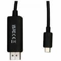 Miniatyrbillede 3 af 4: USB-C til DisplayPort-adapter V7 V7USBCDP14-2M Sort 2 m 8K Ultra HD
