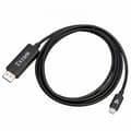 Miniatyrbillede 2 af 4: USB-C til DisplayPort-adapter V7 V7USBCDP14-2M Sort 2 m 8K Ultra HD