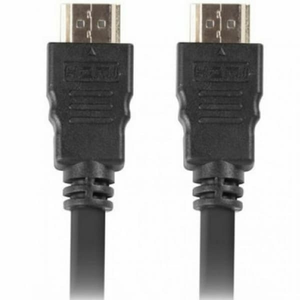 HDMI-kabel Lanberg CA-HDMI-11CC-0050-BK Sort 5 m 4K Ultra HD Han-stik/Han-stik