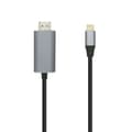 Miniatyrbillede 1 af 2: USB-C til HDMI-kabel Aisens A109-0393 Sort 1,8 m 4K Ultra HD