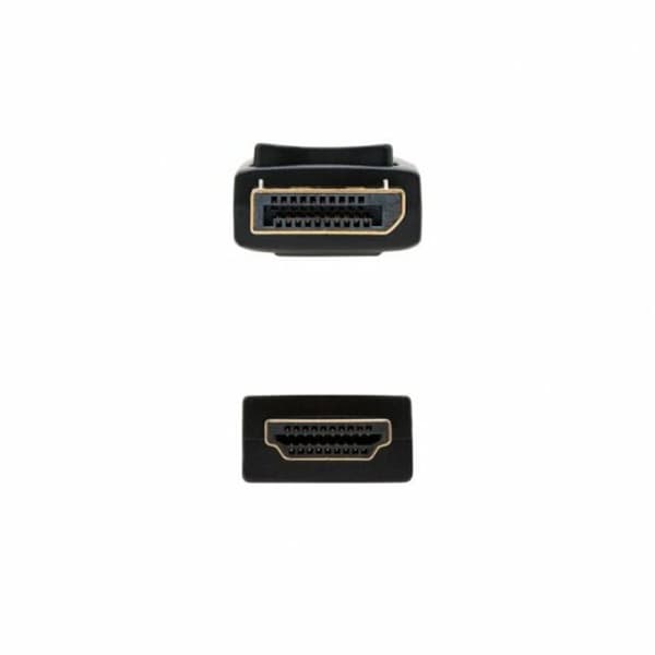 DisplayPort til HDMI kabel NANOCABLE 10.15.4310 Sort 10 m