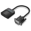 Miniatyrbillede 1 af 5: HDMI-kabel Vention ACNBB Sort 15 cm