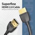 Miniatyrbillede 2 af 4: HDMI-kabel Vention AAIBI 3 m Sort