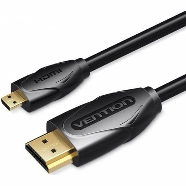 HDMI-kabel Vention VAA-D03-B200 2 m Sort