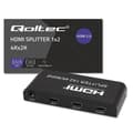 Miniatyrbillede 1 af 11: HDMI-kontakt Qoltec 51797 Sort