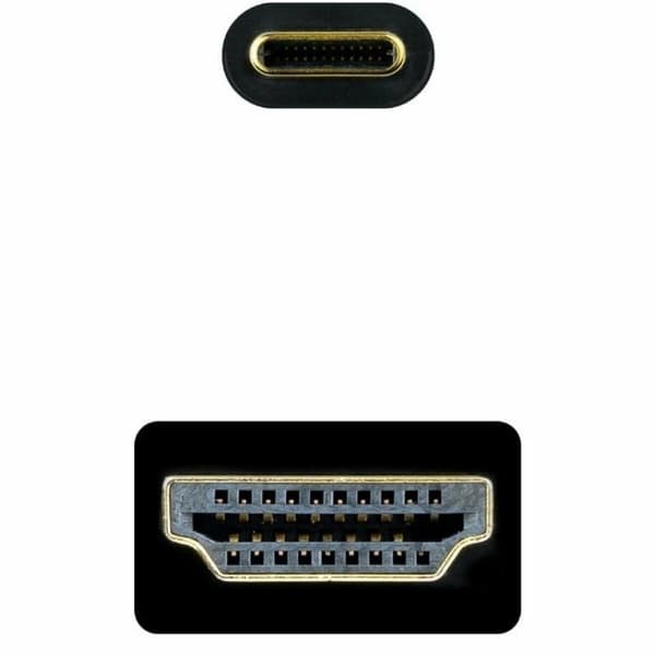 USB-C til HDMI-kabel NANOCABLE 10.15.5135 5 m Sort