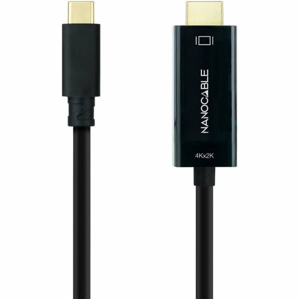 USB-C til HDMI-kabel NANOCABLE 10.15.5135 5 m Sort