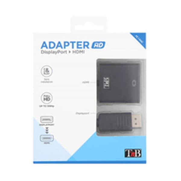 DisplayPort til HDMI-adapter T'NB DPHDMI Sort