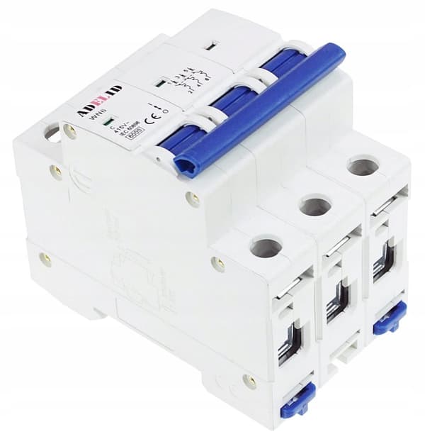 3P B20A 3-polet afbryder