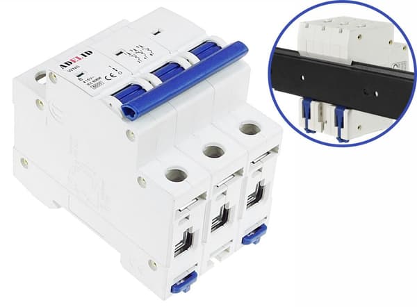 3P B20A 3-polet afbryder