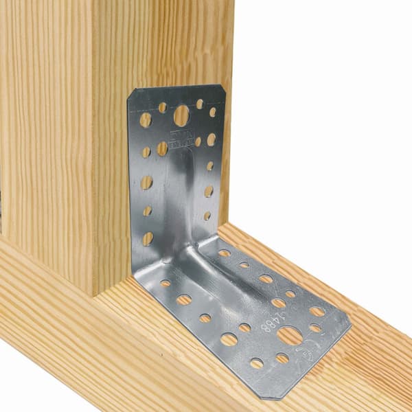 Vinkelforbindelse med perle, stålvinkel, hulholder, 70 x 70 x 40 x 2,0 mm, 10 stk.
