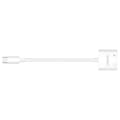 Miniatyrbild 3 av 3: LogiLink UA0433 UA0433 USB-C® ljudadapter vit