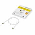 Miniatyrbillede 4 af 4: HDMI-kabel Startech RHDMM1MPW            4K Ultra HD 1 m Hvid
