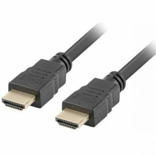 HDMI-kabel Lanberg CA-HDMI-11CC-0050-BK Sort 5 m 4K Ultra HD Han-stik/Han-stik