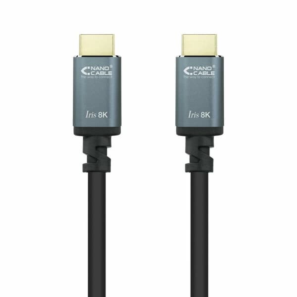 HDMI-kabel NANOCABLE 10.15.8001 Sort 1 m 8K Ultra HD
