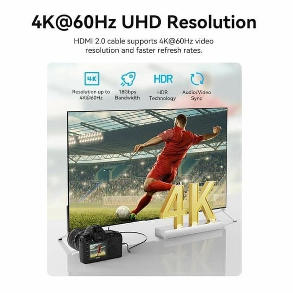 HDMI-kaapeli Vention AGHBF 1 m