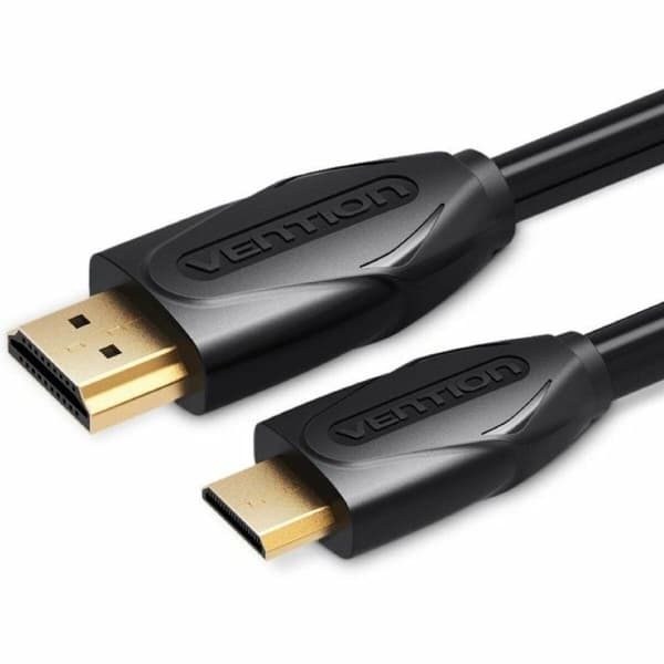 HDMI-kabel Vention VAA-D02-B200 2 m Sort