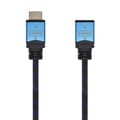 Pikkukuva 1 / 4: HDMI-kaapeli Aisens A120-0452 Musta Musta/Sininen 1 m