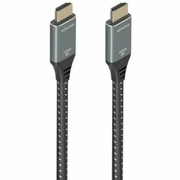 HDMI-kabel Aisens A150-0878 10 m Sort/Grå