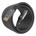 Miniatyrbillede 2 af 3: HDMI-kabel Aisens A150-0877 7 m Sort/Grå
